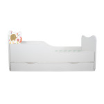 Detská posteľ Top Beds Happy Kitty 140x70 Sloníky so zásuvkou